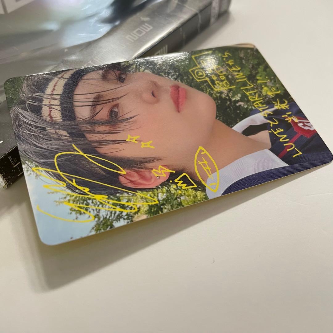 &TEAM ユウマ ラキドロ 手書きデコ NOW weverse 럭도 トレカ - メルカリ