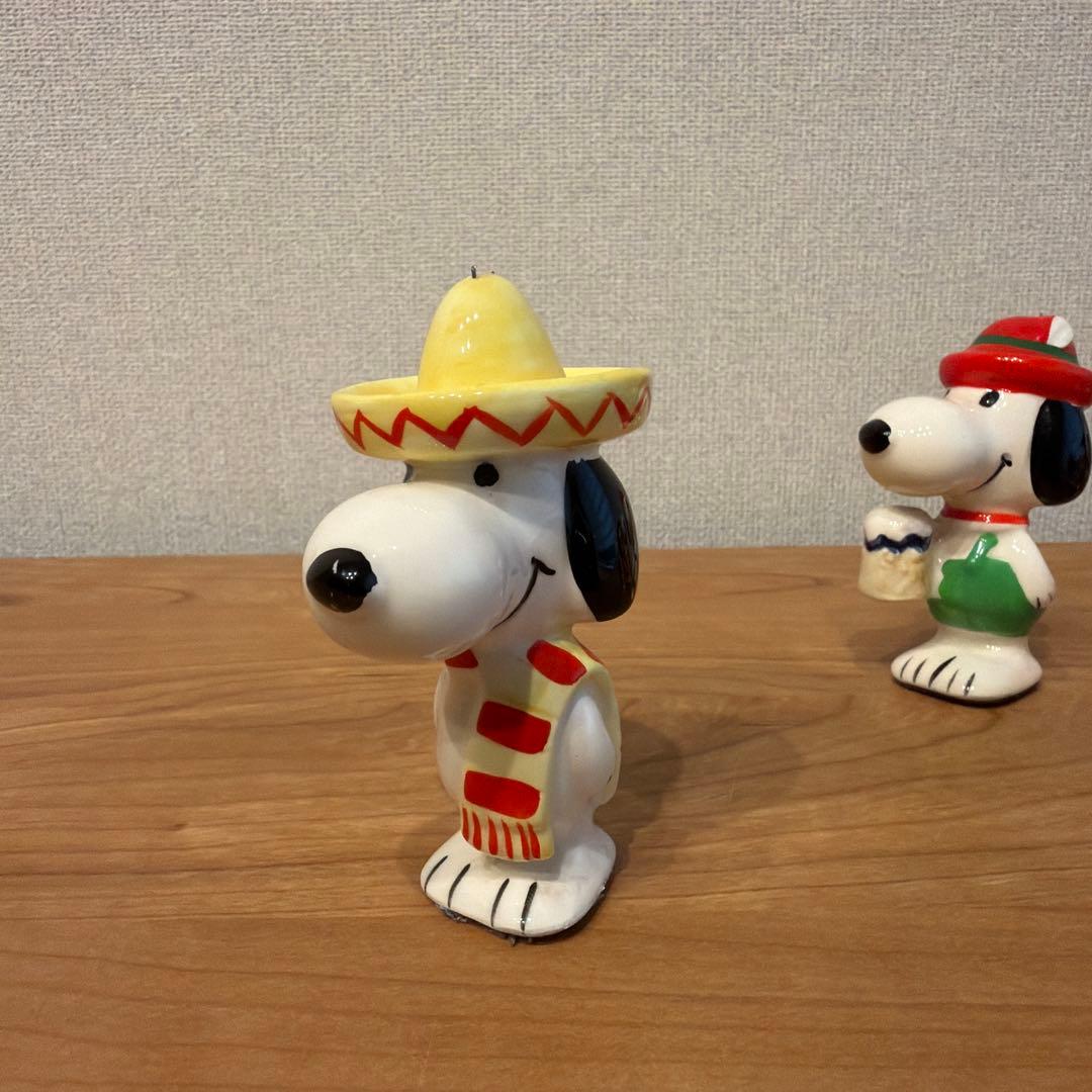 スヌーピー　陶器　クリスマス　飾り　ビンテージ