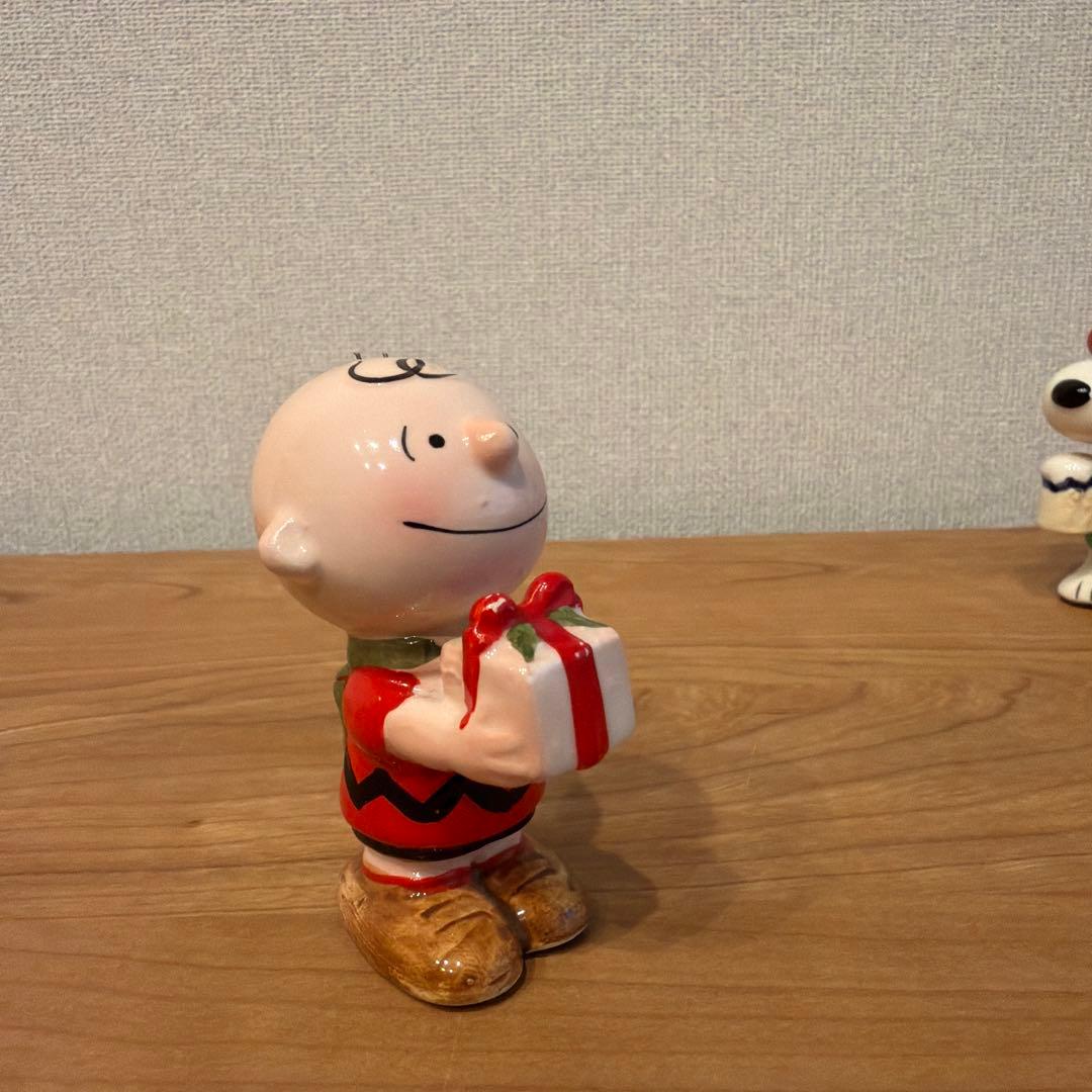 スヌーピー　陶器　クリスマス　飾り　ビンテージ