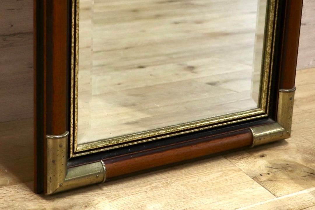 GMGS273○イタリア製 クラシック 鏡 姿見 アンティーク 壁掛けミラー