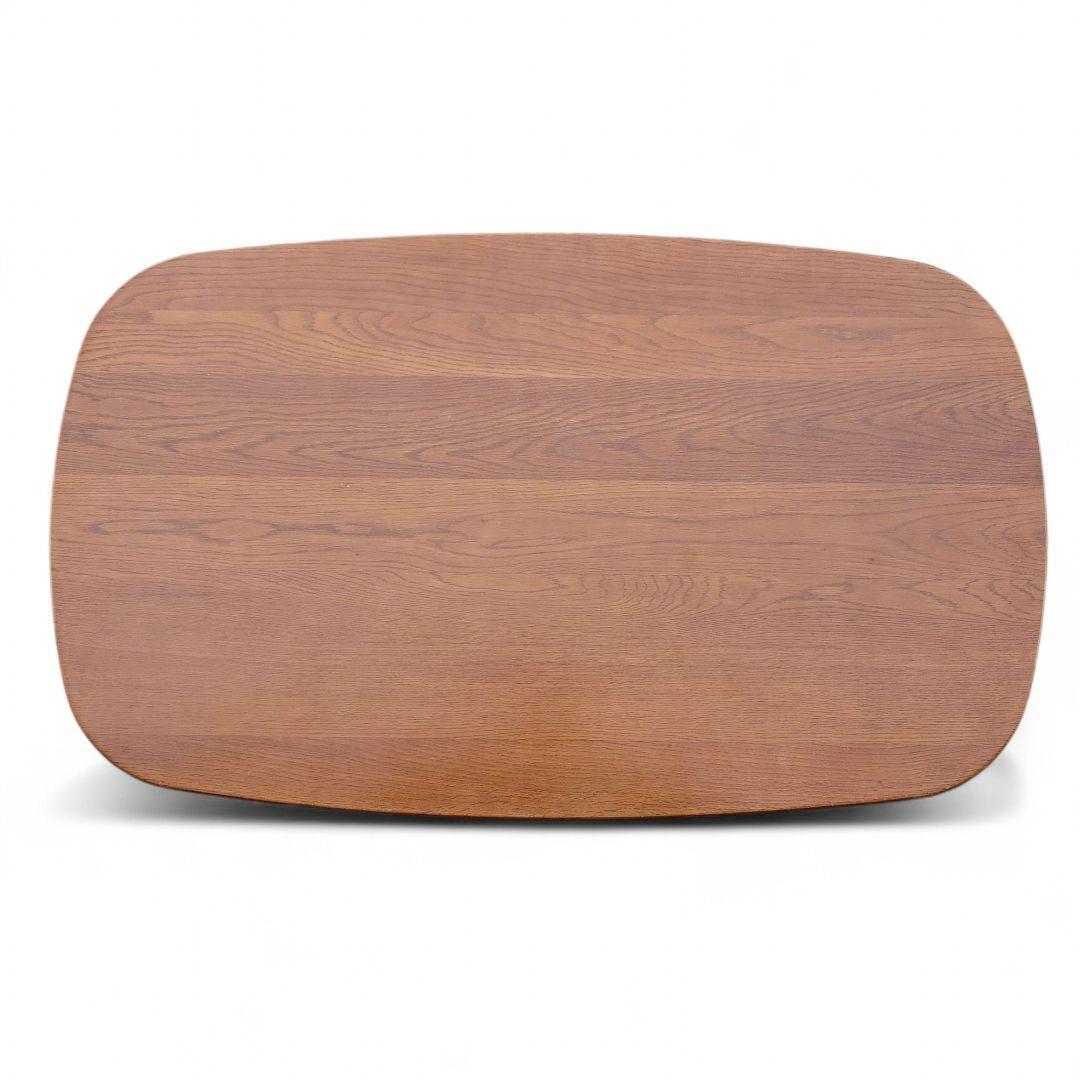 浜本工芸　ナラ無垢材 センターテーブル リビングテーブル W110cm