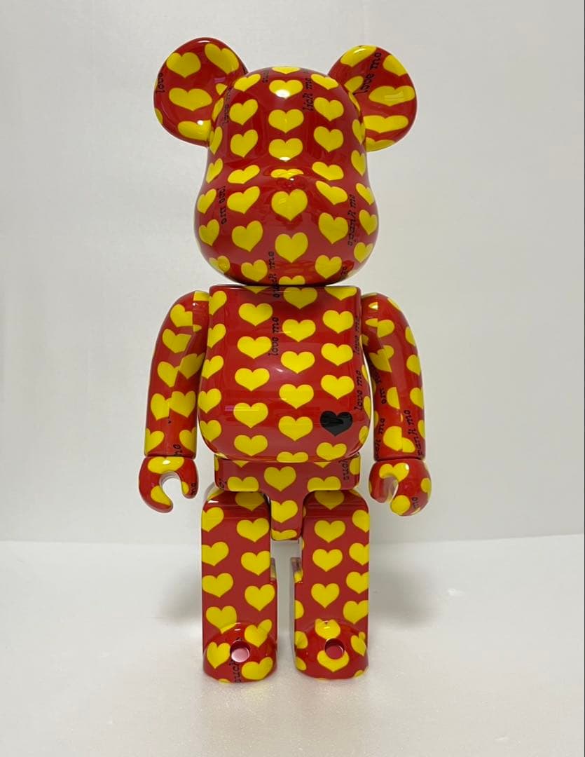 BE@RBRICK Yellow Heart Reverse 400％のみ - メルカリ