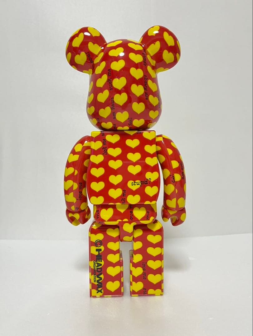 BE@RBRICK Yellow Heart Reverse 400％のみ - メルカリ