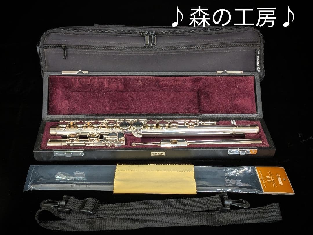 中古フルート専門店‼️部活応援‼️銀メッキ ヤマハフルートYFL211SⅡE