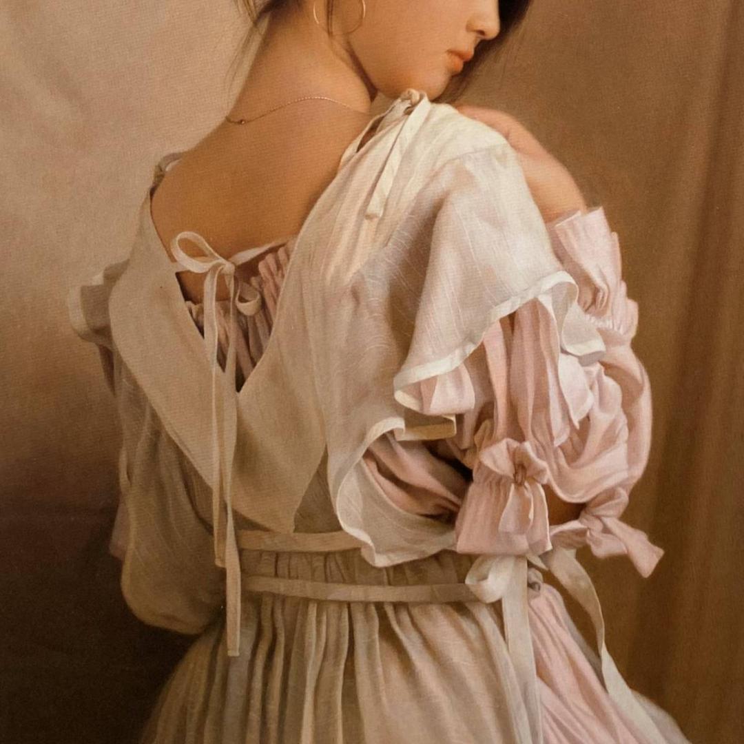 森本草介、【19-春】、希少な額装用画集画、新品高級額 額装付、状態