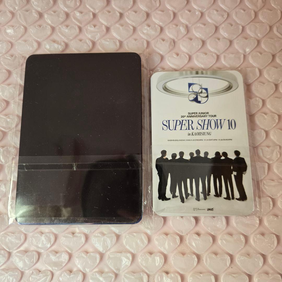 SUPER JUNIOR SS10 高雄 入場特典 トレカ トレカケース① - メルカリ