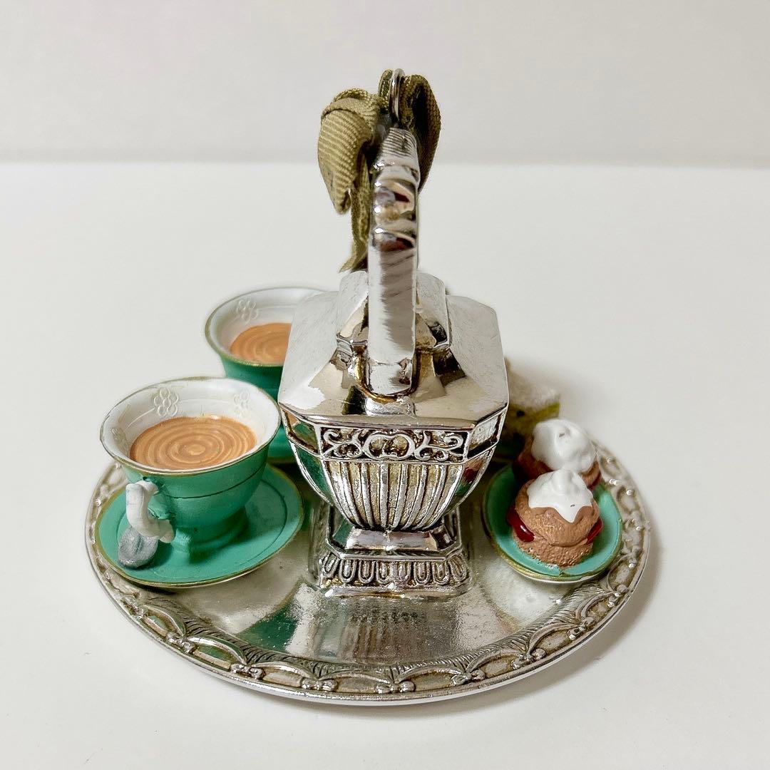 フォートナム・メイソン ティーポット＋ケーキスタンド　オーナメント2個セット