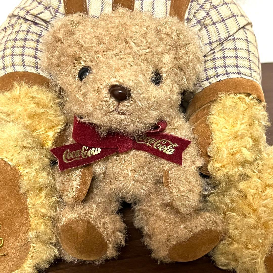 コカ・コーラ Coca-Colaブランドベア テディベア シリアルNo. 限定品
