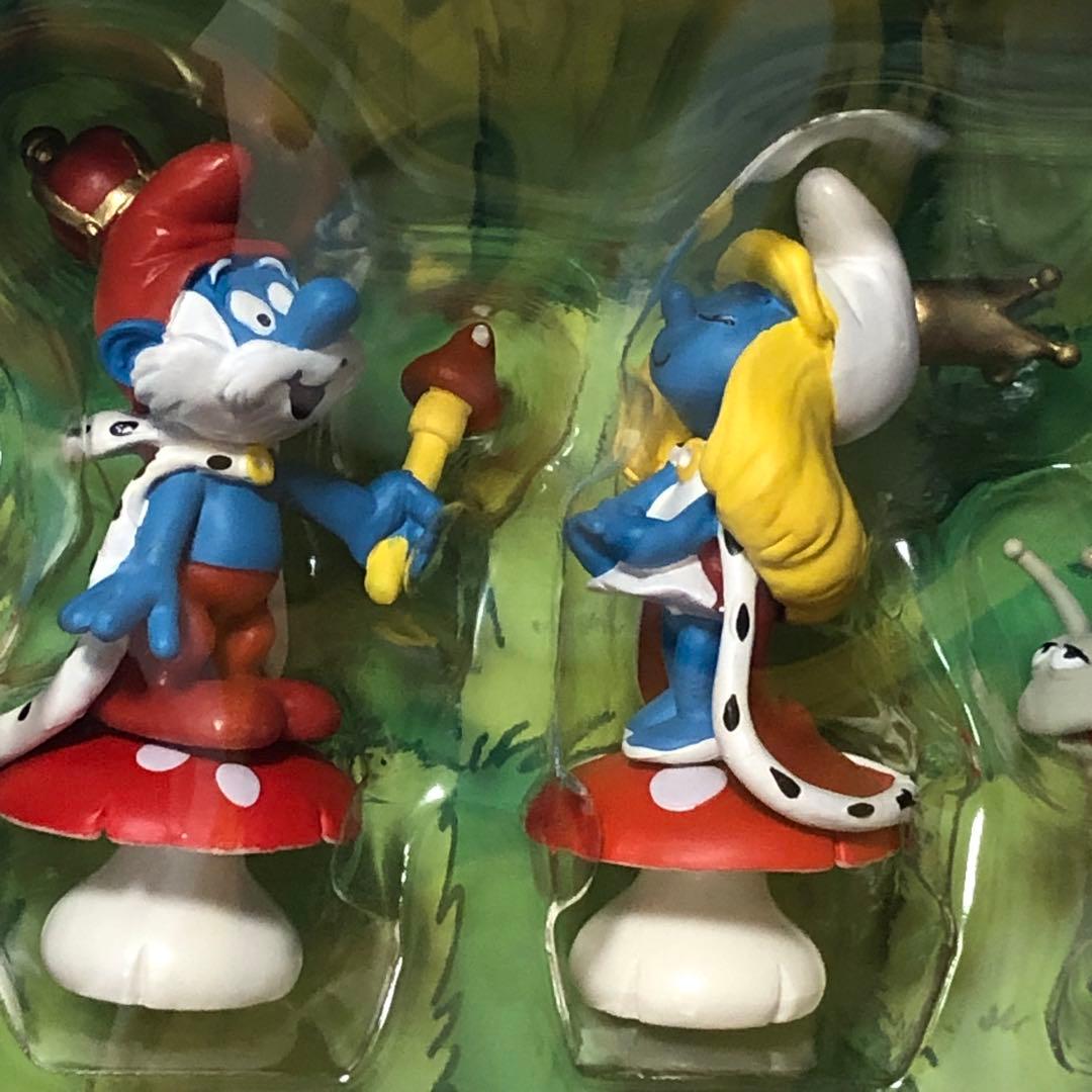 【未開封】Smurf スマーフ　チェスセット　フィギュア PLASTOY社製