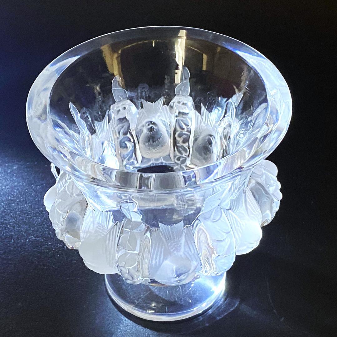 【美品】Lalique★ラリック★花瓶★ダンピエール