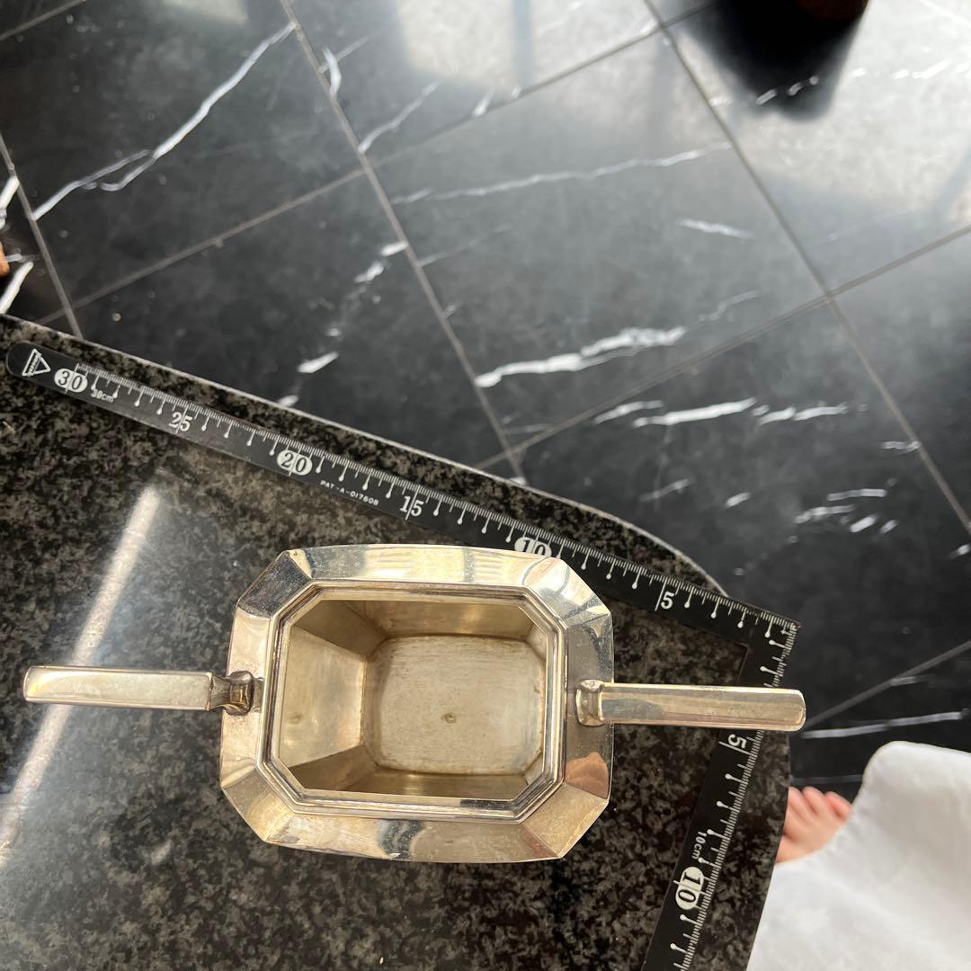 純銀　シュガーポット