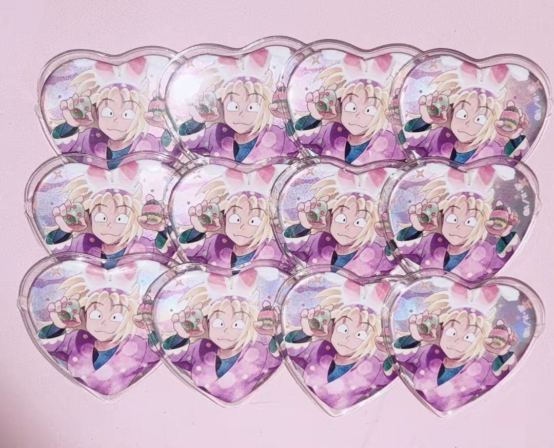 斉藤タカ丸　卵探し　缶バッジ　12個&サンリオコラボ 館田ダン×サンリオキャラクターズ｜缶バッジ「館田ダン×サンリオ