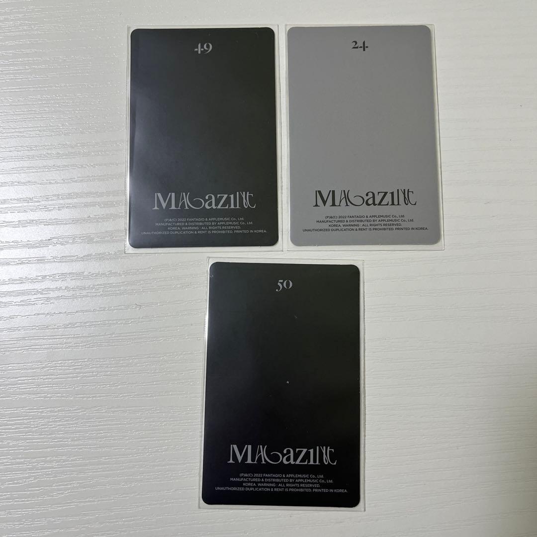 タンコン magazine ブックレット ユニットトレカ ムンビンサナ