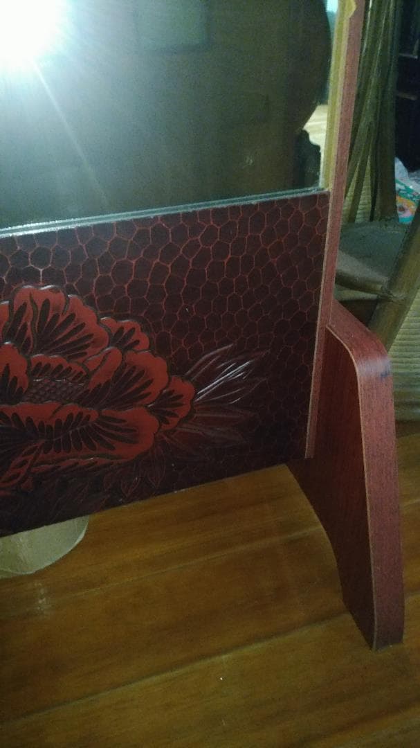 美しい彫刻★全身ミラー、全身 鏡、大型、姿見