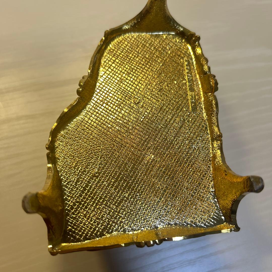 オルゴール 女性の彫刻 バラ装飾