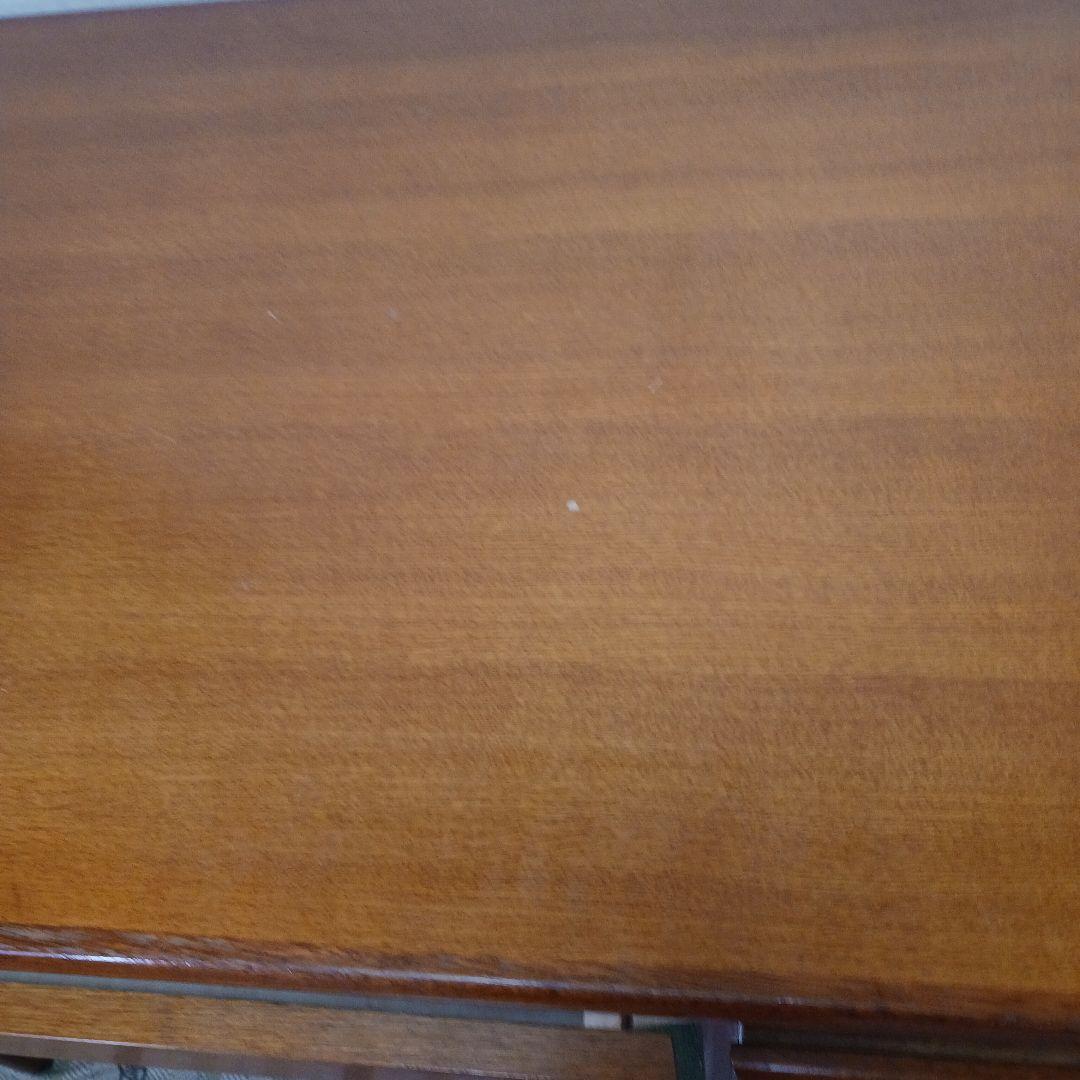 Karimoku木製デスク引き出し4つ