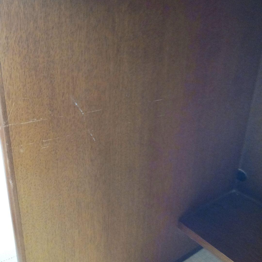 Karimoku木製デスク引き出し4つ