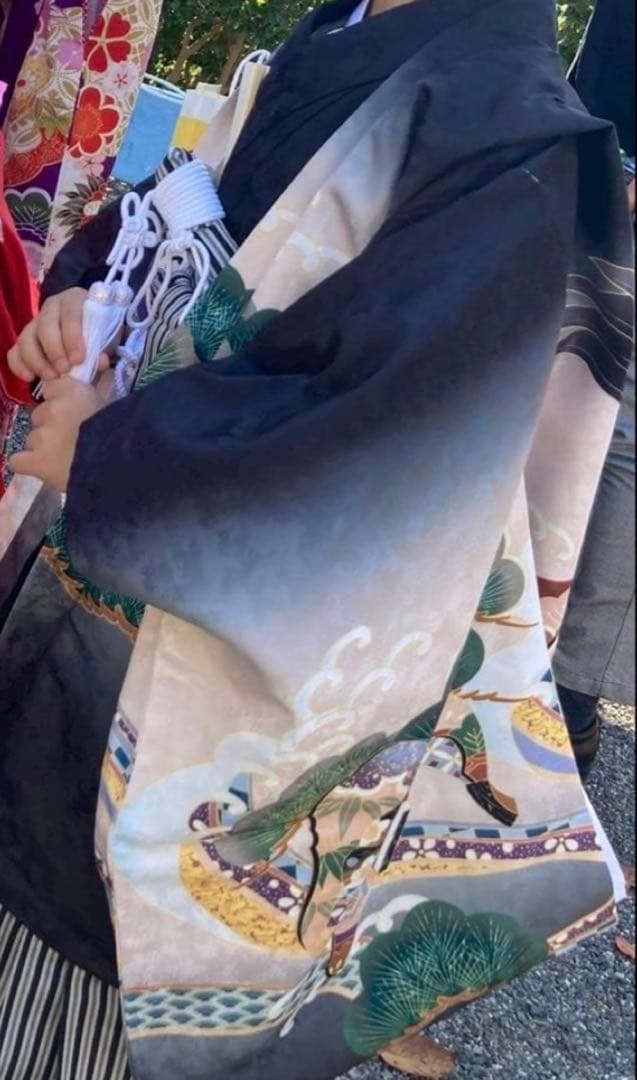 子ども用 七五三 着物フルセット（雪駄なし）　男の子　袴