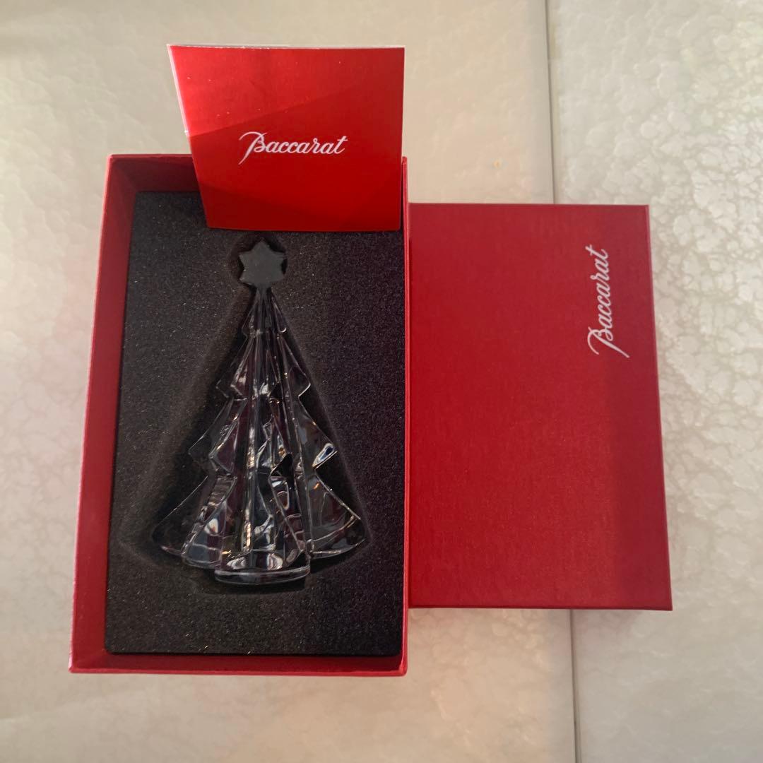 バカラ　Baccarat クリスマスツリー　クリスタル