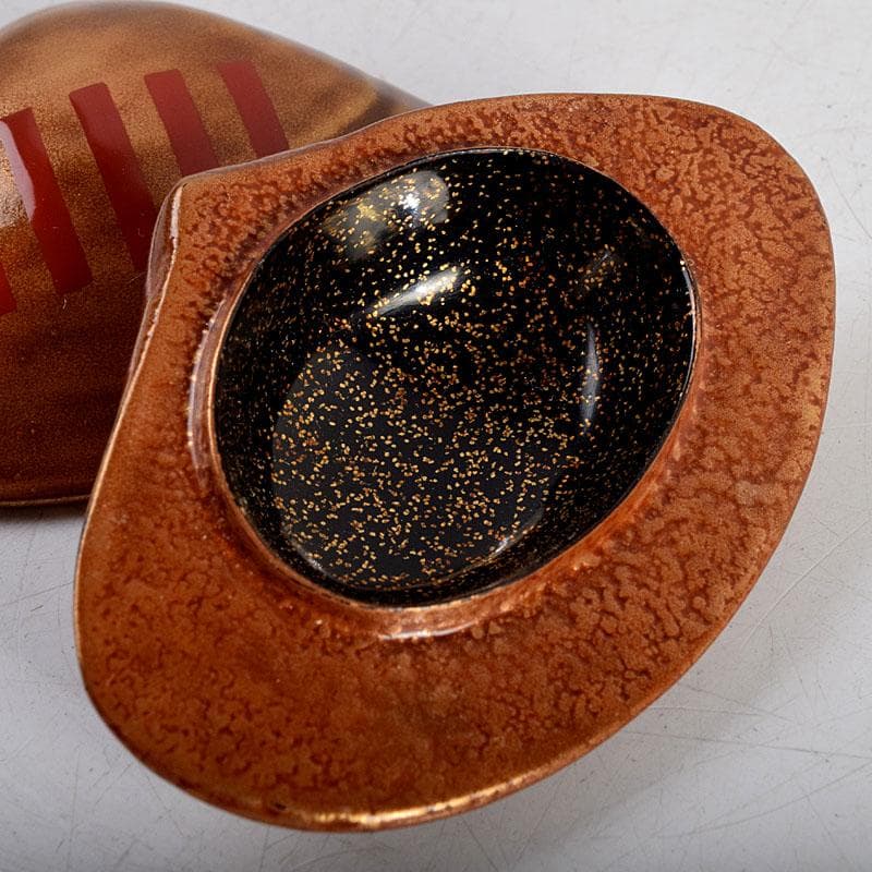 茶道具 輪島塗 江尻玄舟作 金蒔絵 蛤 香合 共箱 V 8832 - メルカリ