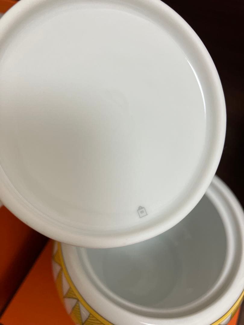 ソレイユ ドゥ エルメス ティーポット　シュガーポット　ティーカップセット