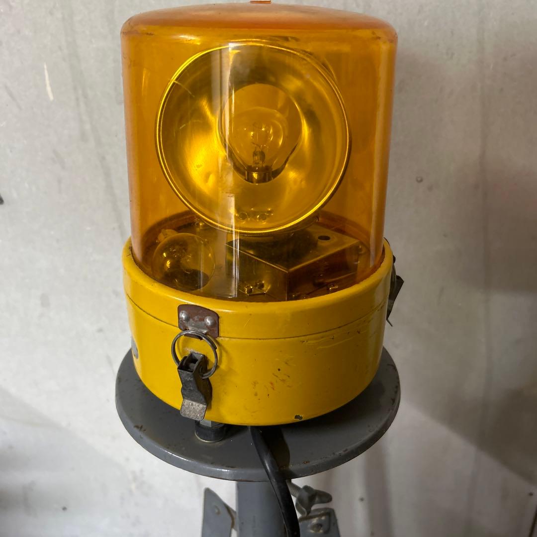 お値下げ❗️末広電機産業 回転灯 ガードライト G.Tー100型 電気製品 三脚付