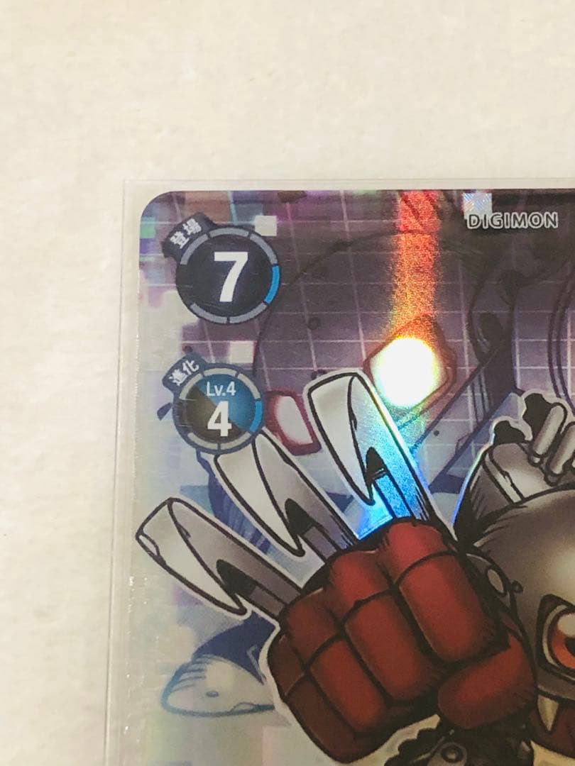 デジモンカード メタルマメモンSP パラレル 希少 スペシャルカード