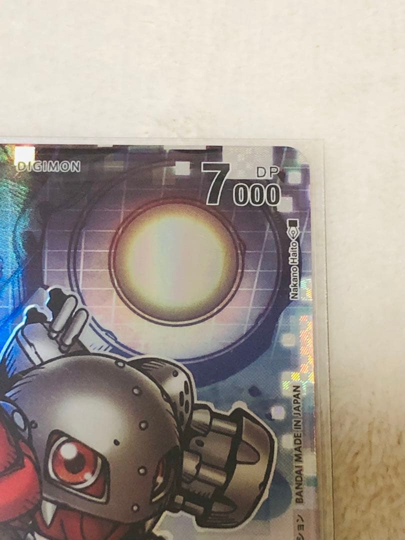 デジモンカード メタルマメモンSP パラレル 希少 スペシャルカード