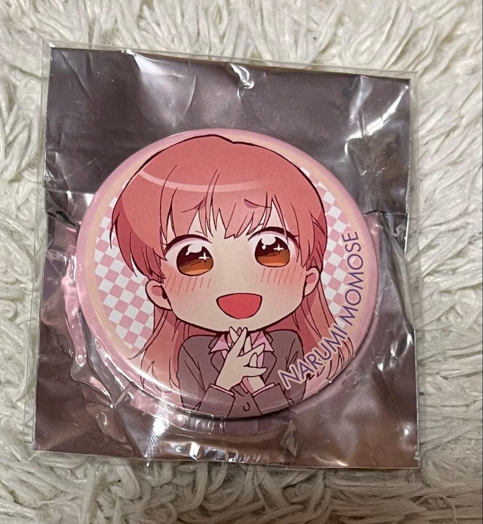 ヲタクに恋は難しい原画展 in 新宿マルイアネックス 桃瀬成海 缶バッジ