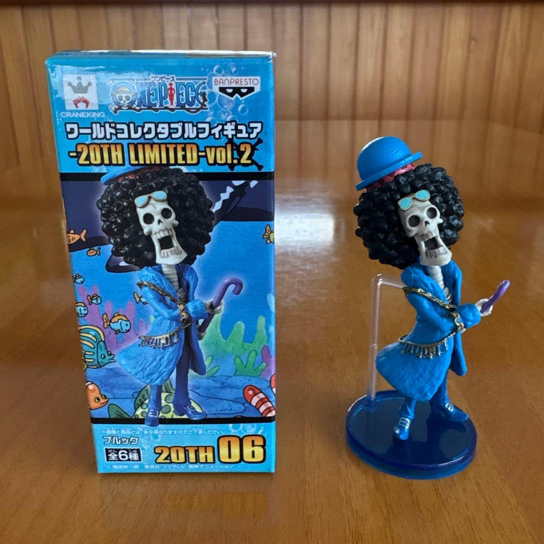 ワンピース ワーコレ 20TH LIMITED vol.2 ブルック フィギュア - メルカリ