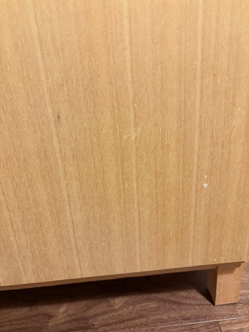 無印良品　組み合わせて使える木製収納　本棚　キャビネット　奥行約23cm