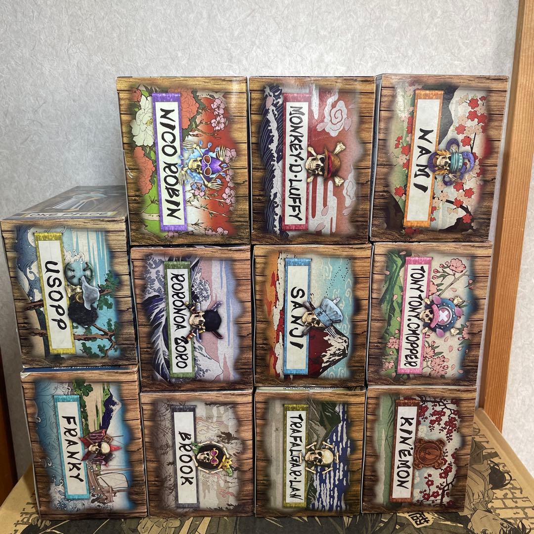 ワンピース　フィギュア　Grandline men ワノ国　11種　まとめ売り