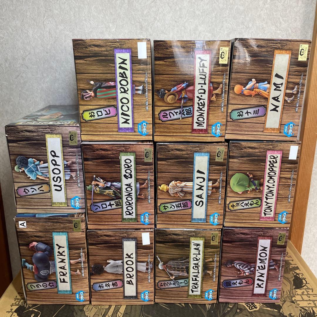 ワンピース　フィギュア　Grandline men ワノ国　11種　まとめ売り