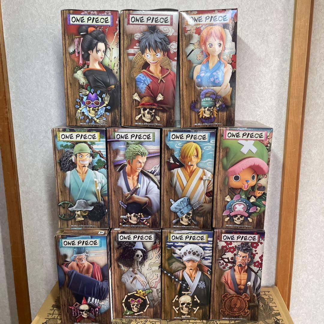 ワンピース　フィギュア　Grandline men ワノ国　11種　まとめ売り