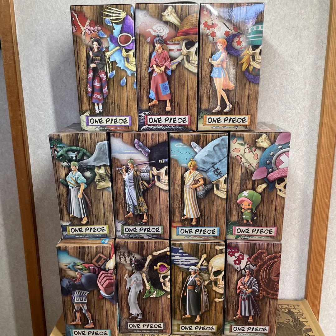 ワンピース　フィギュア　Grandline men ワノ国　11種　まとめ売り