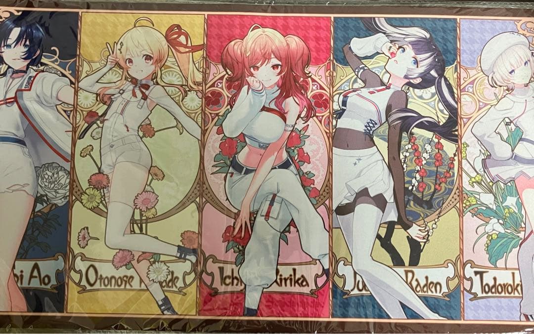 混沌の女神様 ホロライブ プレイマット ミュシャ風 ReGLOSS - メルカリ