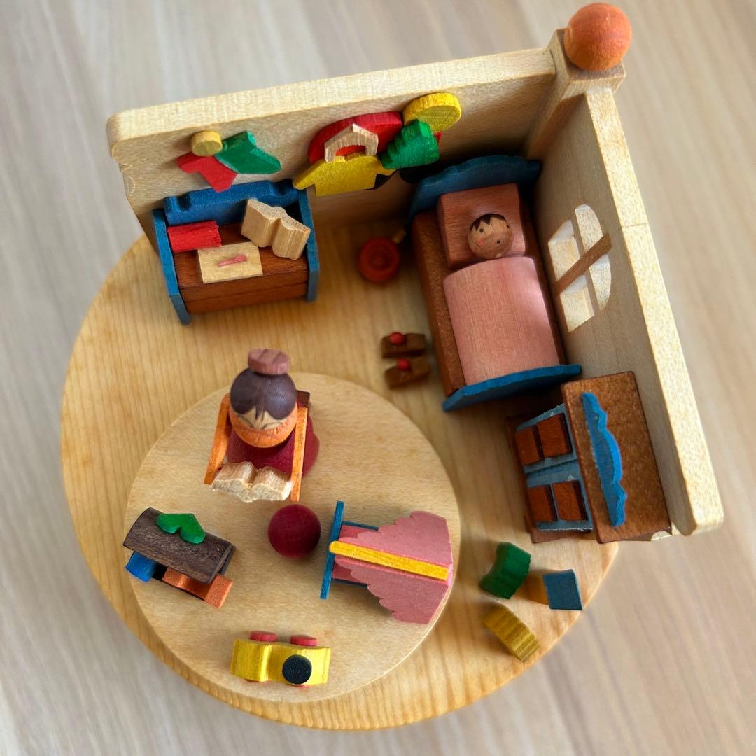 ドイツ　ザイフェン　グラウプナー　オルゴール　2個セット　ボーネルンド