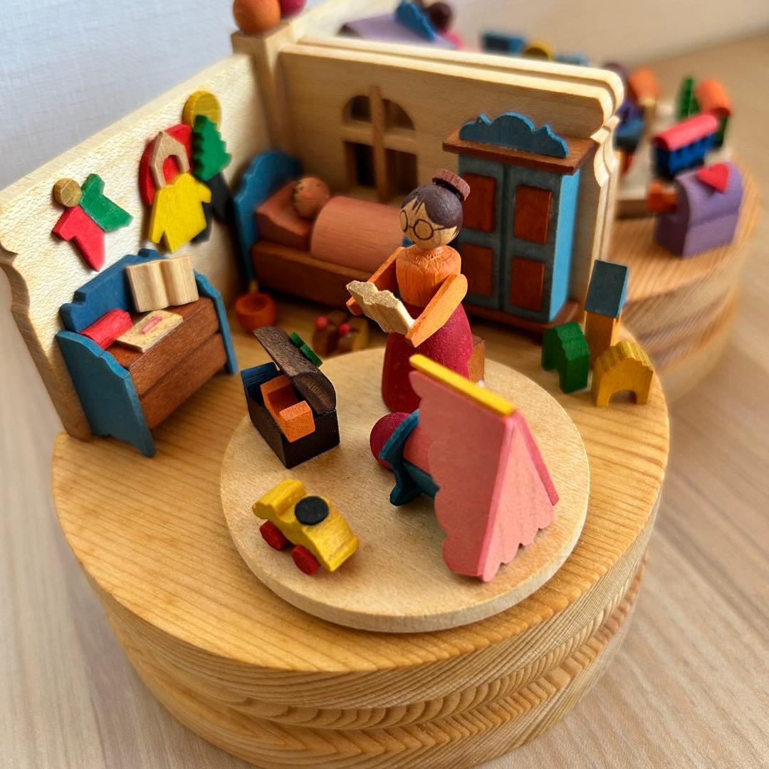 ドイツ　ザイフェン　グラウプナー　オルゴール　2個セット　ボーネルンド