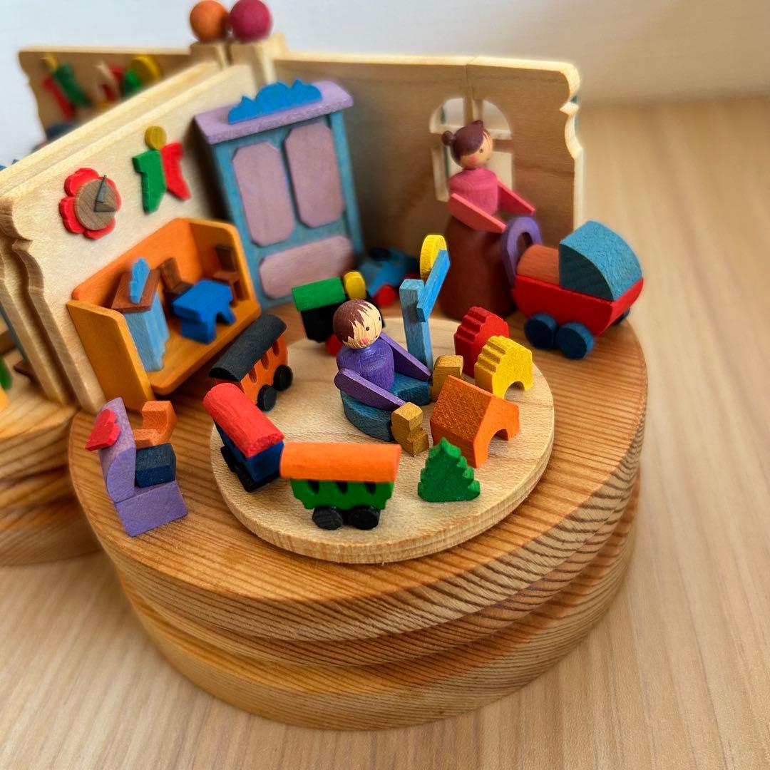 ドイツ　ザイフェン　グラウプナー　オルゴール　2個セット　ボーネルンド