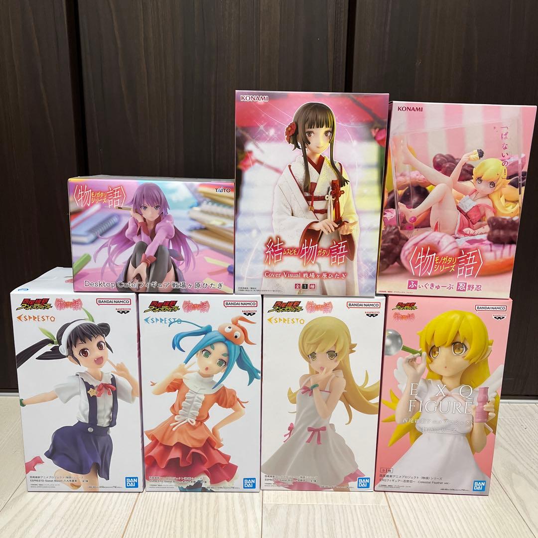 物語シリーズ 忍野忍 八九寺真宵 斧乃木余接 戦場ヶ原ひたぎ