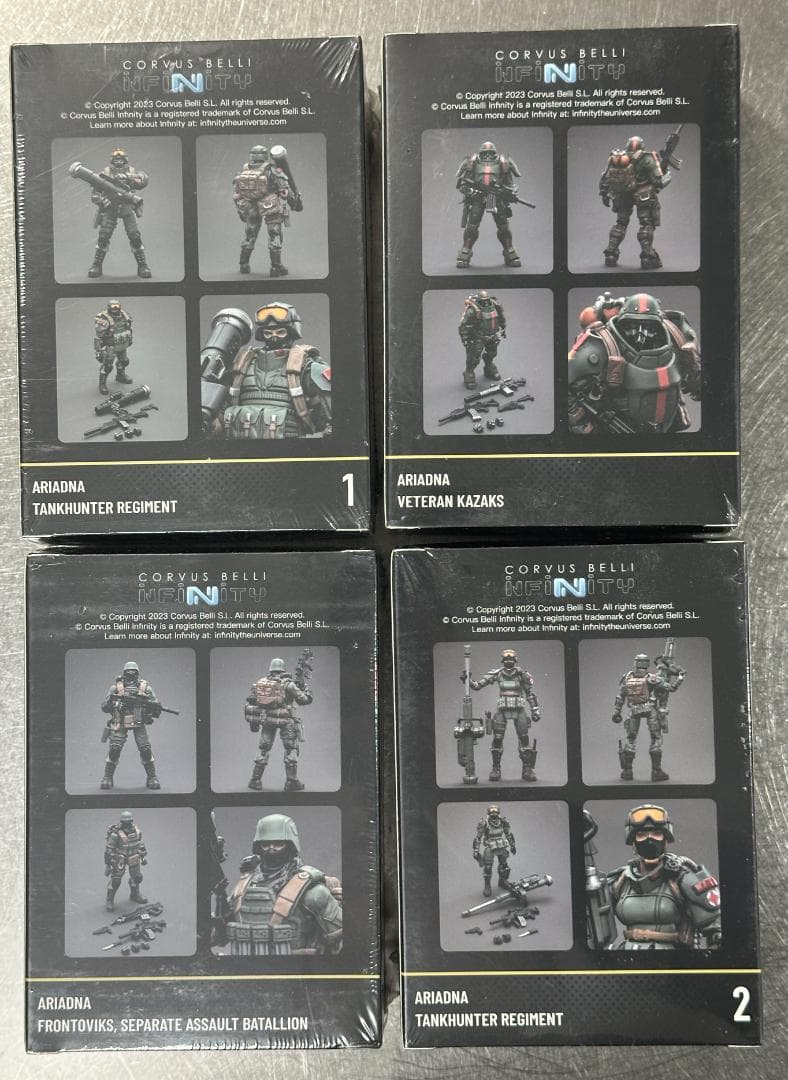 個人装備 JoyToy Infinity Ariadna Tankhunter Regim