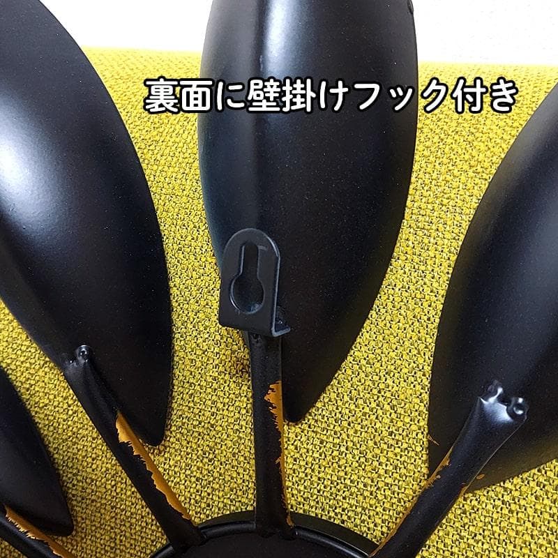 掛時計 Leaf レトロ デコラティブウォールクロック 壁掛け アメリカン雑貨