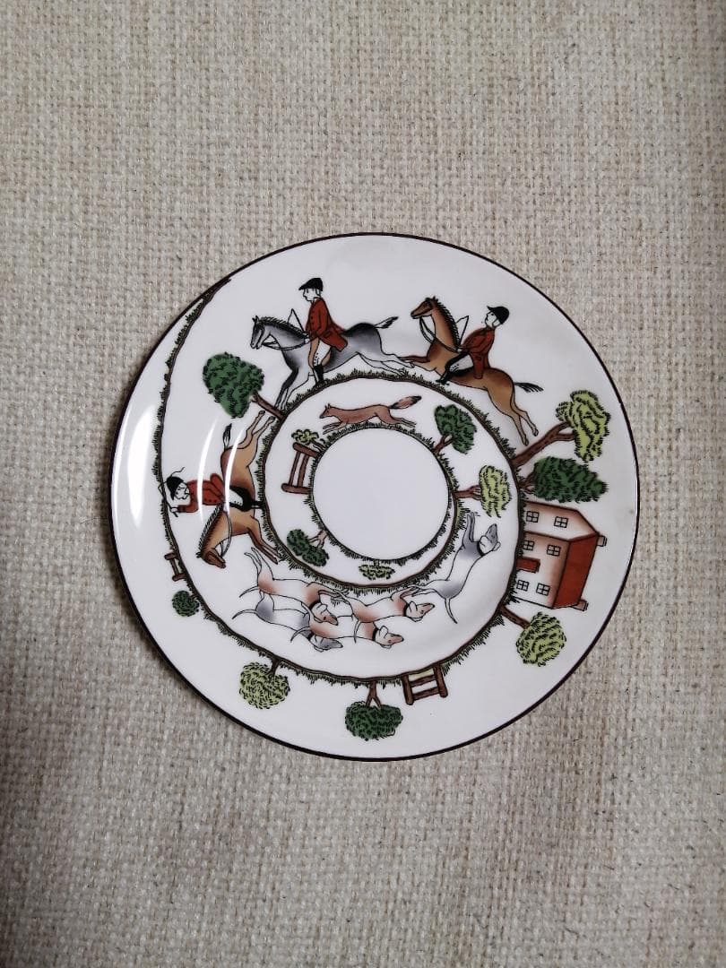 ★ハンティングシーン・プレート2枚★