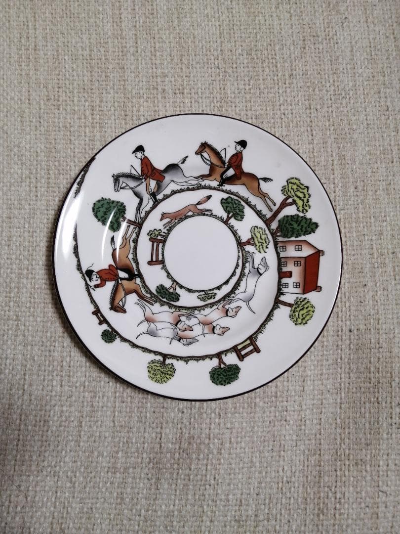 ★ハンティングシーン・プレート2枚★