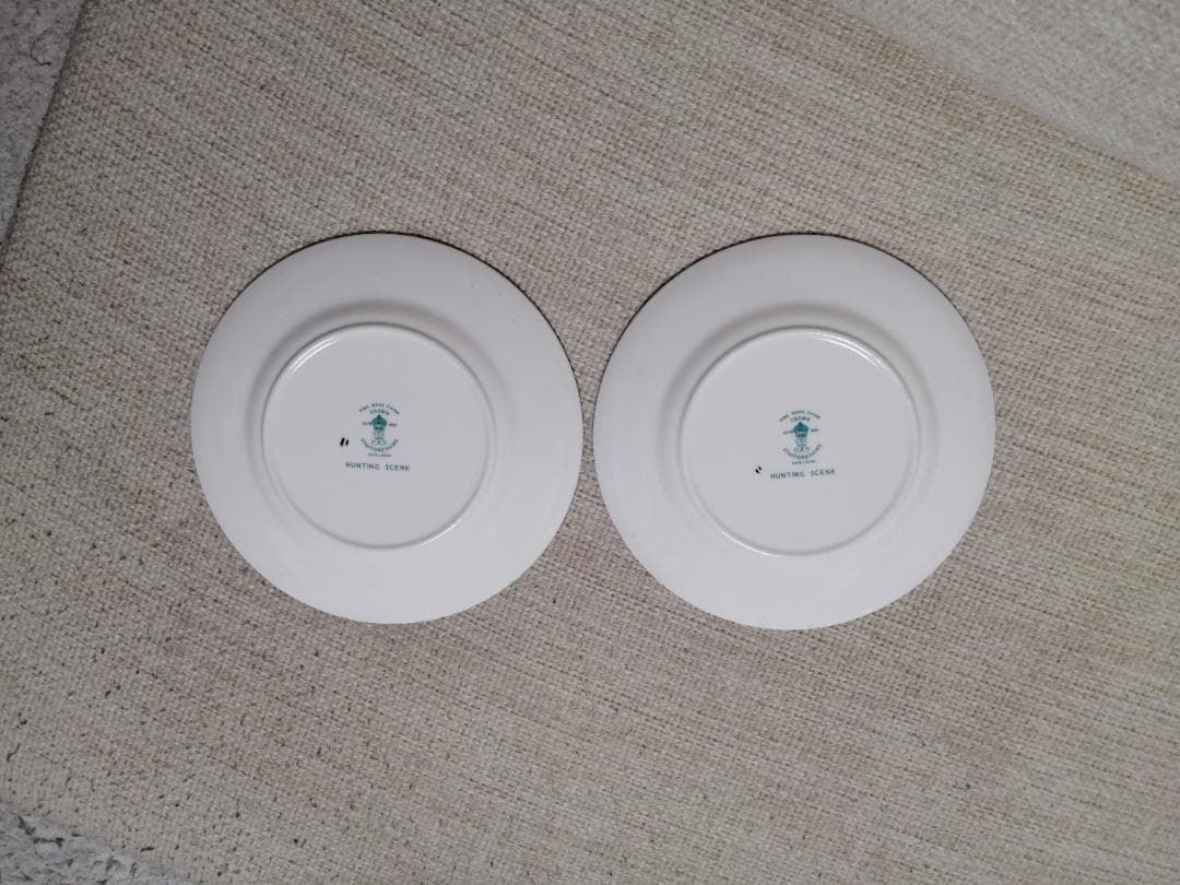 ★ハンティングシーン・プレート2枚★