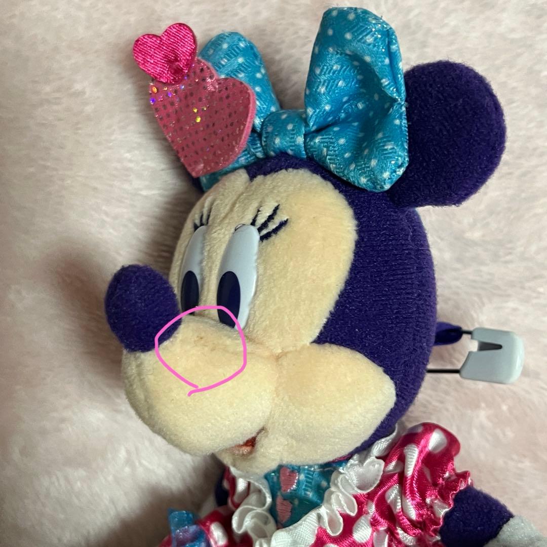 ディズニー パルパルーザ ミニー ファンダーランド ぬいぐるみバッジ 2024