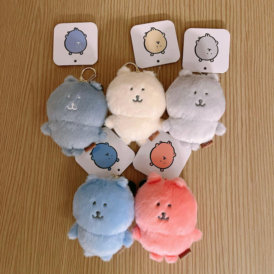 ナガノのくま マスコット 韓国限定カラー 3点セット + スカイブルー/ピンク