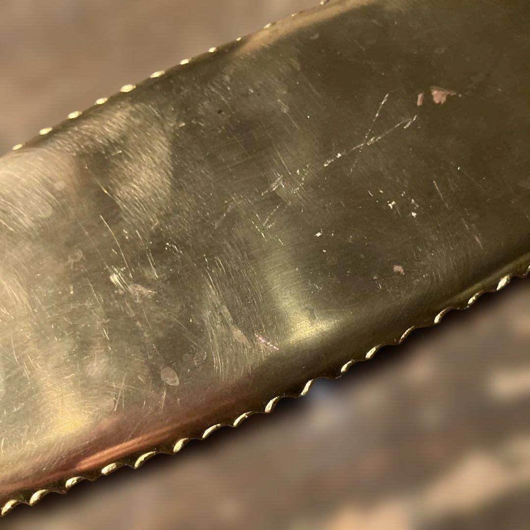 藤田永子　真鍮　スプーン・角トレイ・オーバルトレイ3点セット