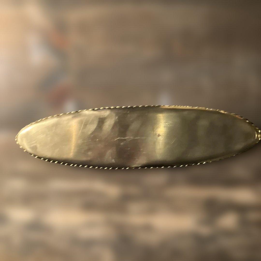藤田永子　真鍮　スプーン・角トレイ・オーバルトレイ3点セット