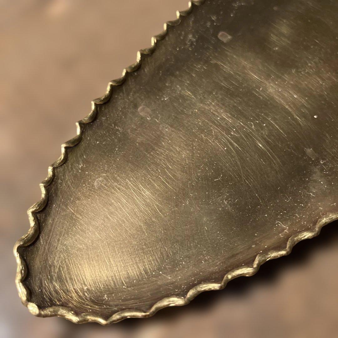 藤田永子　真鍮　スプーン・角トレイ・オーバルトレイ3点セット